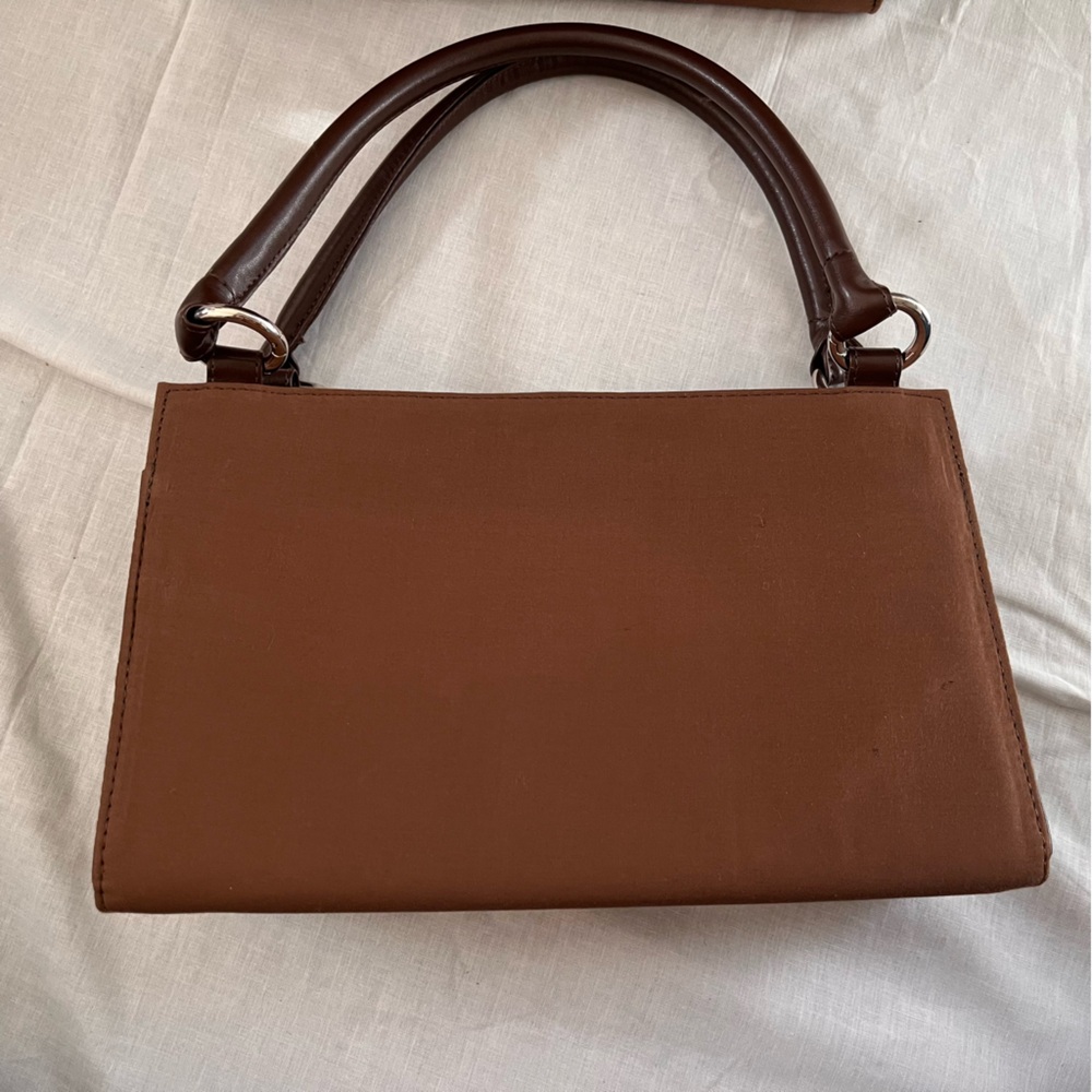 NWOT Miche Classic Brown Base Bag Purse Satchel with Interchangeable Handles